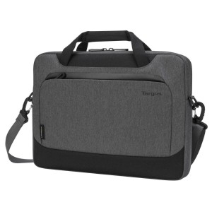 Targus 14" Cypress Slimcase with EcoSmart (Light Grey) Evrak Çantası Gri | 825SRUNBY