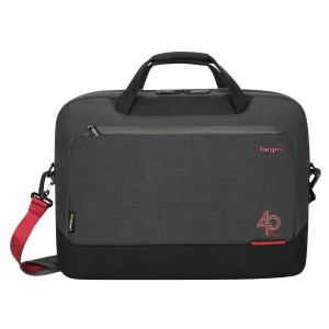 Targus 15.6" 40th Anniversary Cypress EcoSmart Briefcase Evrak Çantası Gri | 536ATDUWH