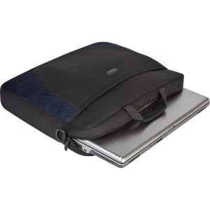Targus 17" Slipcase Black/Blue Evrak Çantası Siyah Mavi | 867CVZNUI